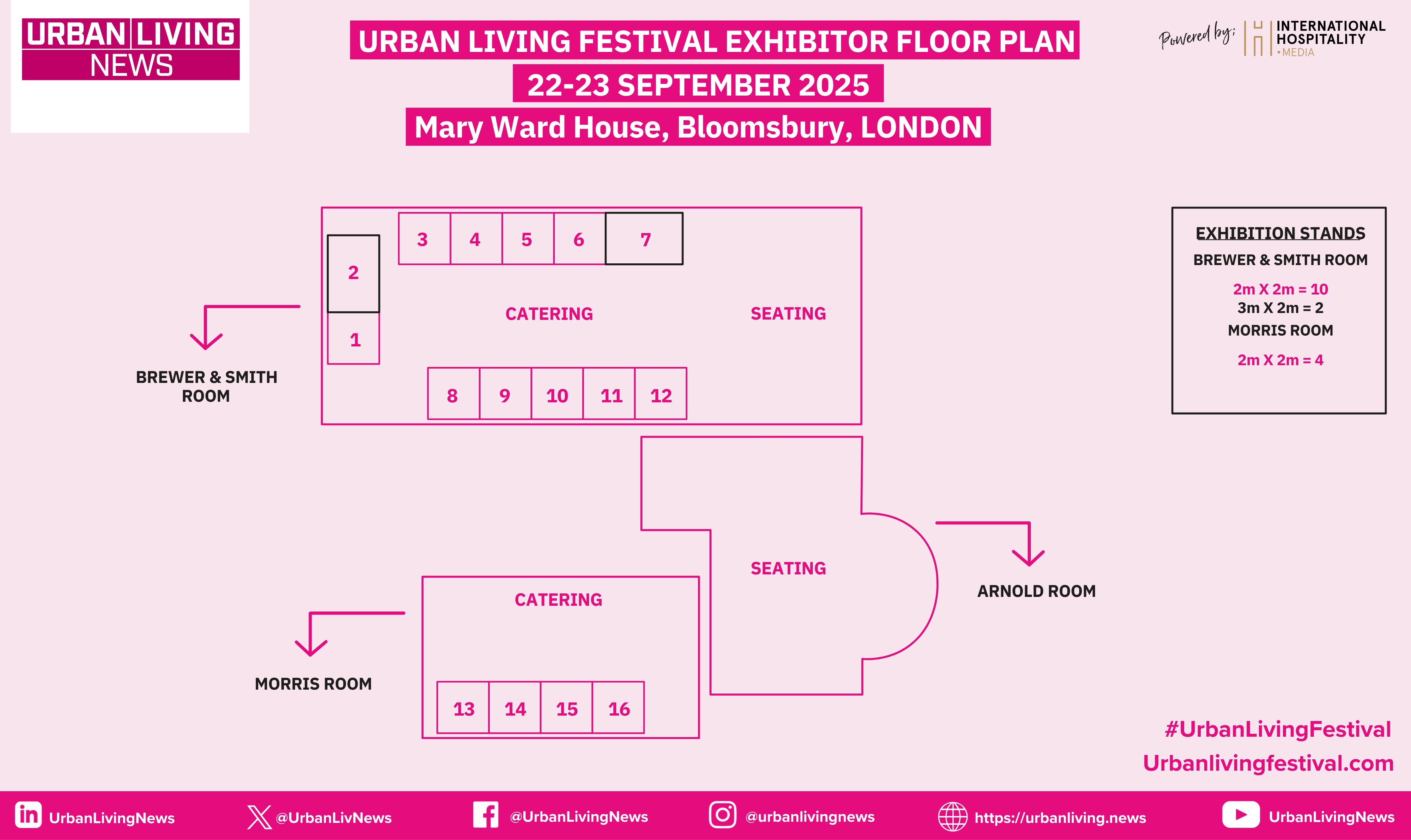 Urban Living Festival Floor Plan 2025