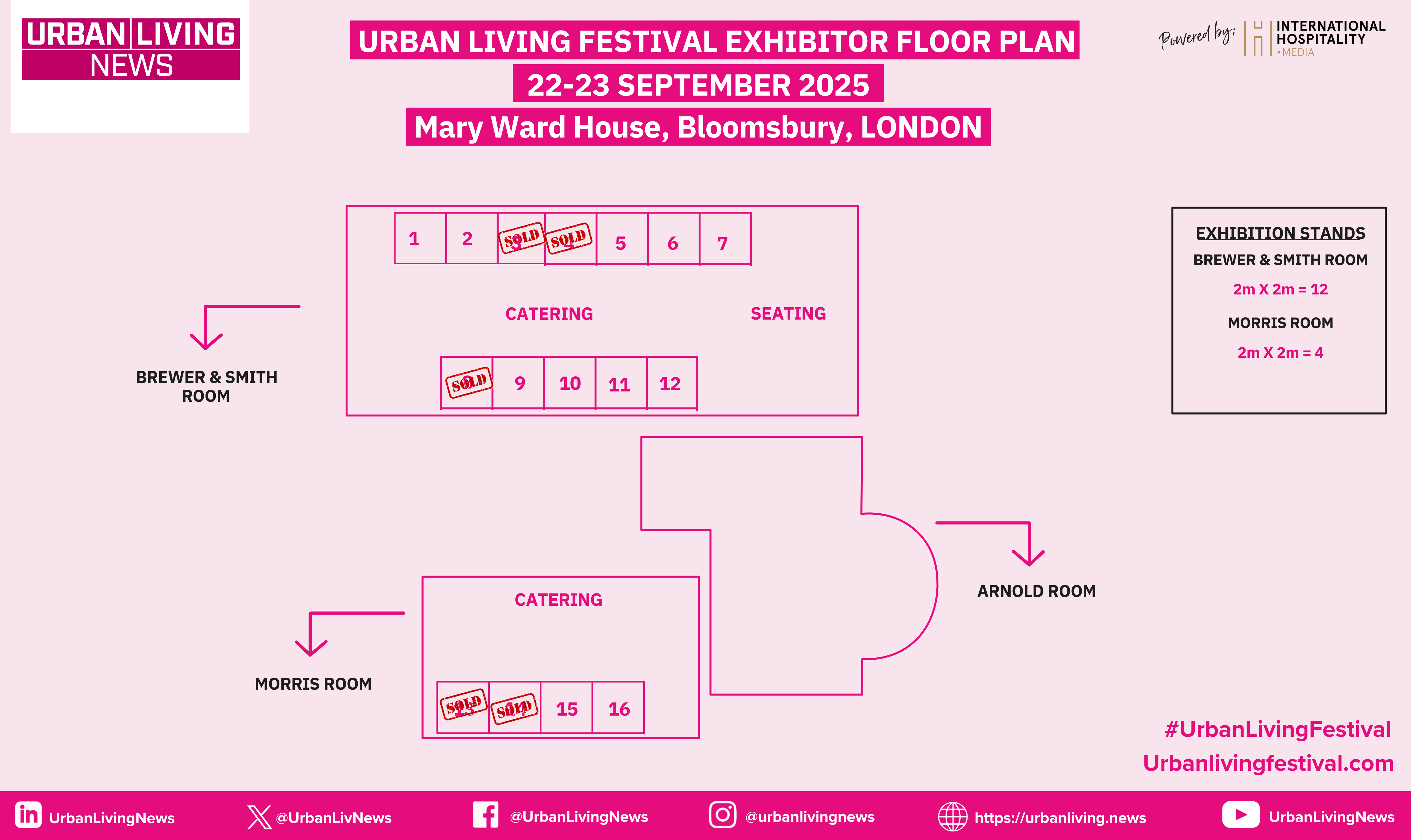 Urban Living Festival Floor Plan 2025